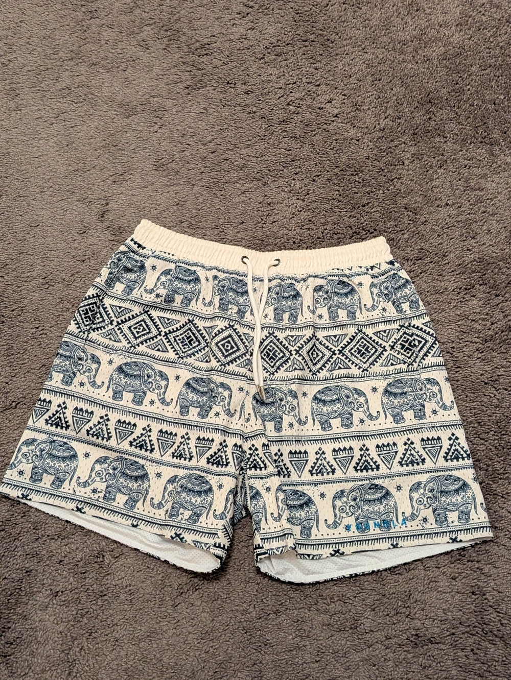 YoungLA 150 After Party Shorts (Tribal Elephants)